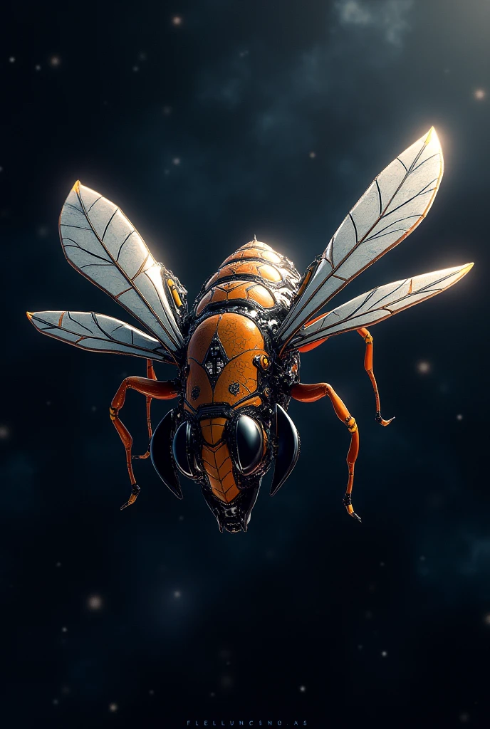 A wasp spaceship 