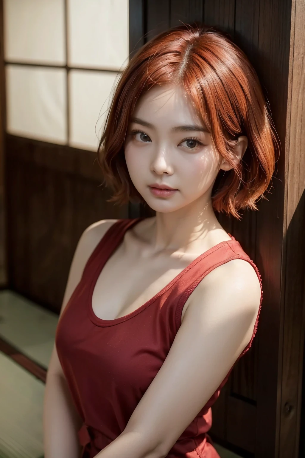 4k, realist, charismatic, very detail, there is a girl in heaven, using power ranger, she is power ranger, superhero theme, green fur, 25 years, Whole body