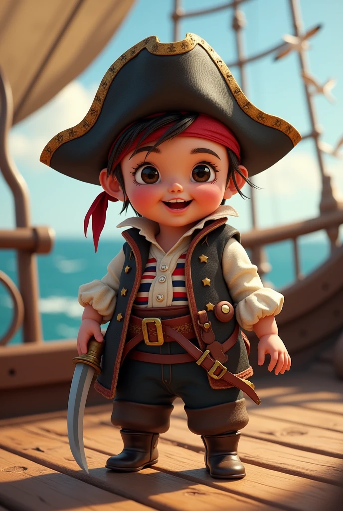 Spanish baby pirate
