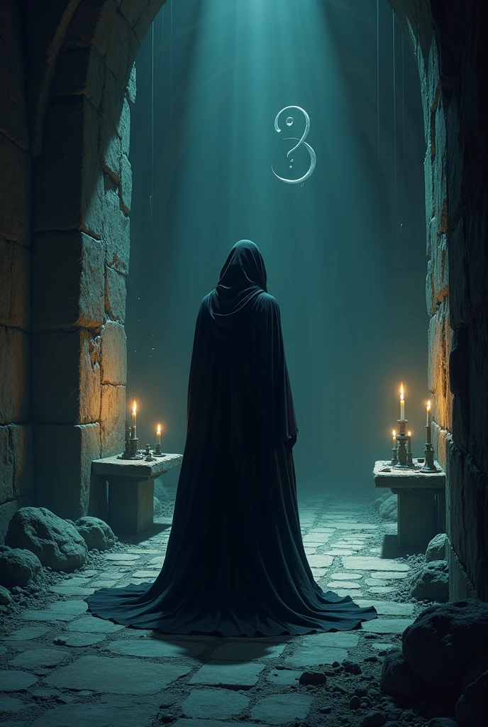 Create a simple yet gothic print image, and do mid game