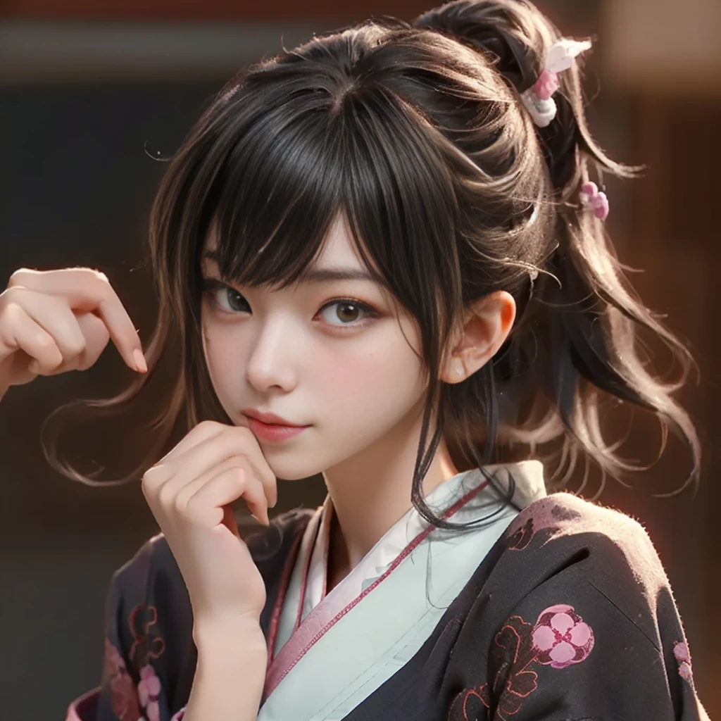Close-up of a person touching a button on a screen, with your index finger, biting lips, , (wink), focus on facial details!!!!!!, Sex, cute kiss together, zerochan, far!!, gapmoe yandere, Download contents, 🚿🗝📝, Ahegao, by Hitoshi Homura, yandere