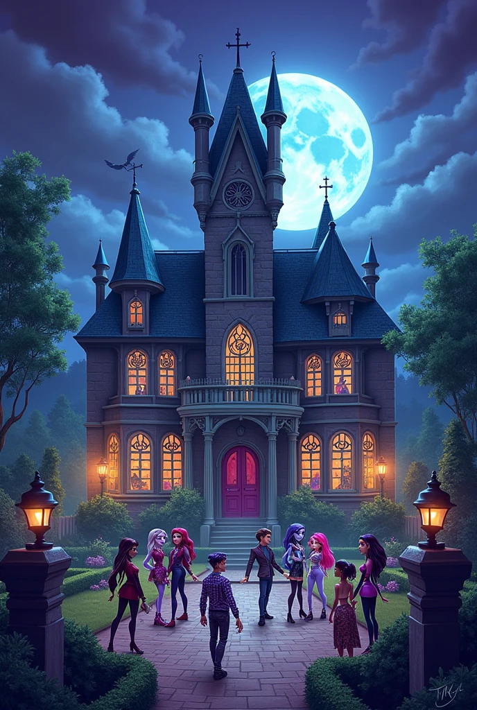 Crie uma nova monster high