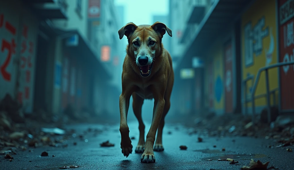 /imagine prompt:prompt: a dog walks like a human human body its head is that of a walking dog realistic skin texture 4k ultra realism, grimdark, City Pop, Dripping Paint, polaroid, Environment modeling, 500px, tessellation, navy blue colors, hackercore, soft lighting, realistic dramatic lighting 8k portrait fine detail photorealism cinematic intricate detail cinematic photorealistic lighting 8k --ar 16:9