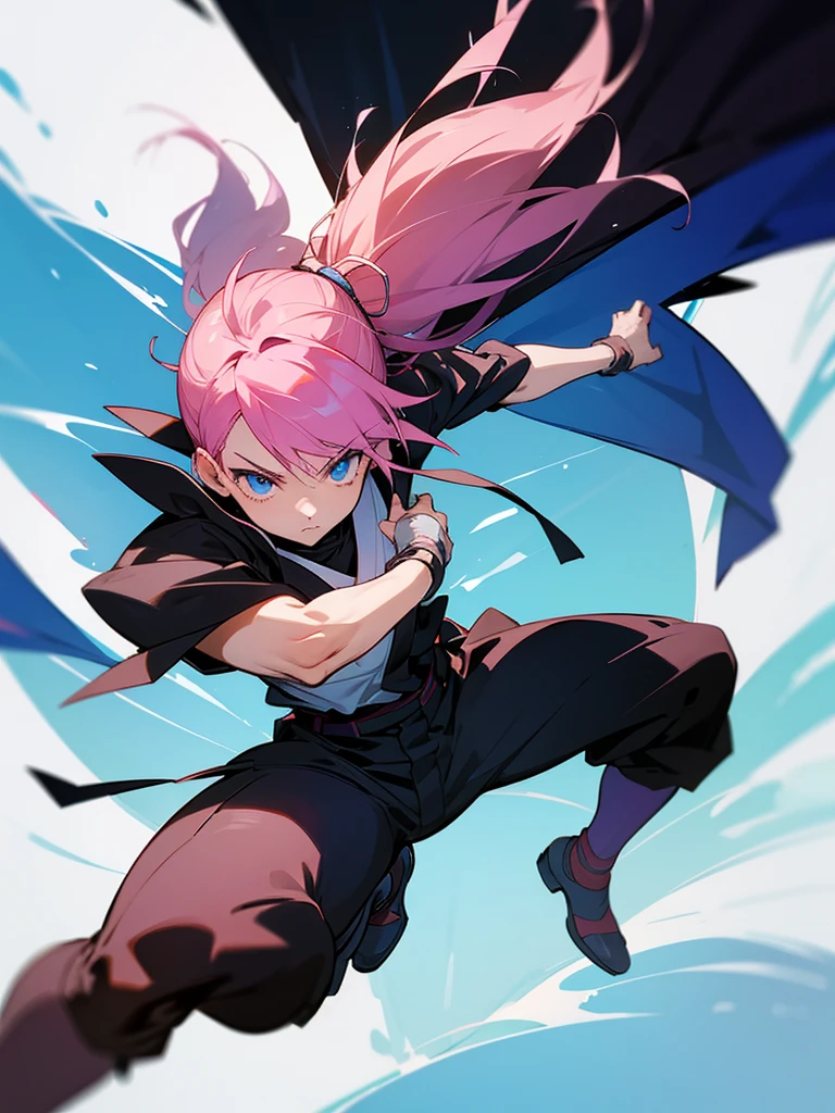 An anime character who is a fighter