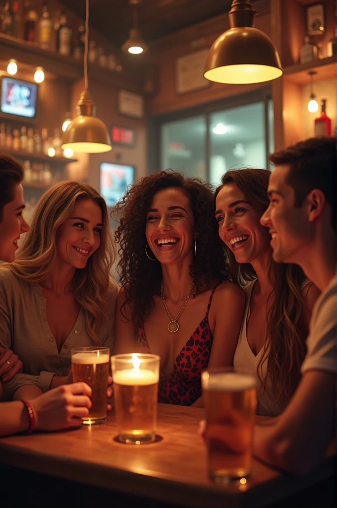 Can you create an image that will best fit the cover image of this blog post. Even if it's someone smiling with his friends while they're at a bar having good time