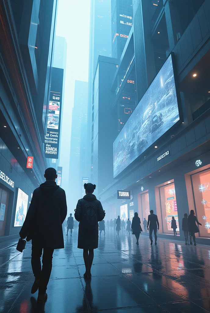 Create an image related to series and movies with the name FicciónFlow
