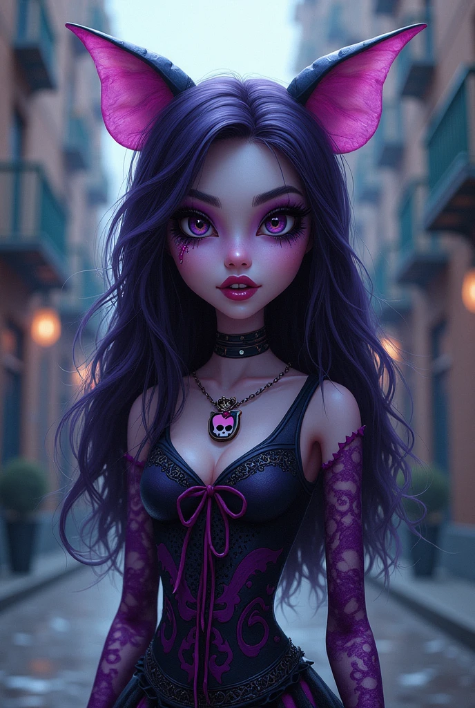 Crie uma nova personagem de monster high