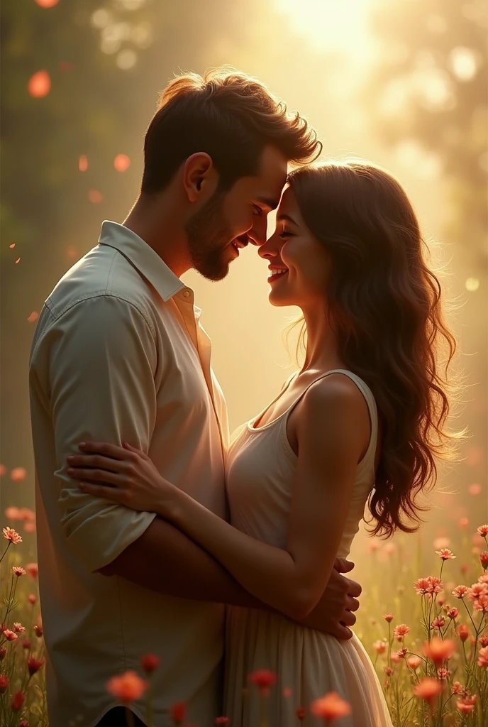 Describe the deep bond between two lovers and their journey together.