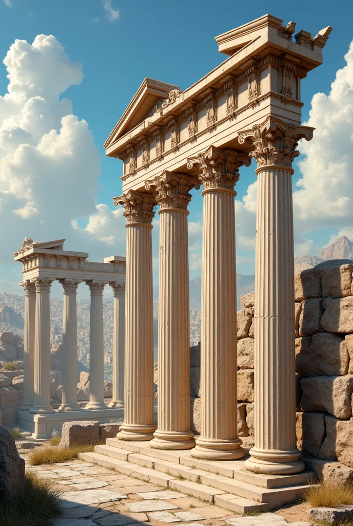 Columns of ancient Greece