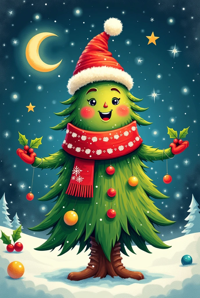 Help me create a t-shirt or sweatshirt with a Christmas design