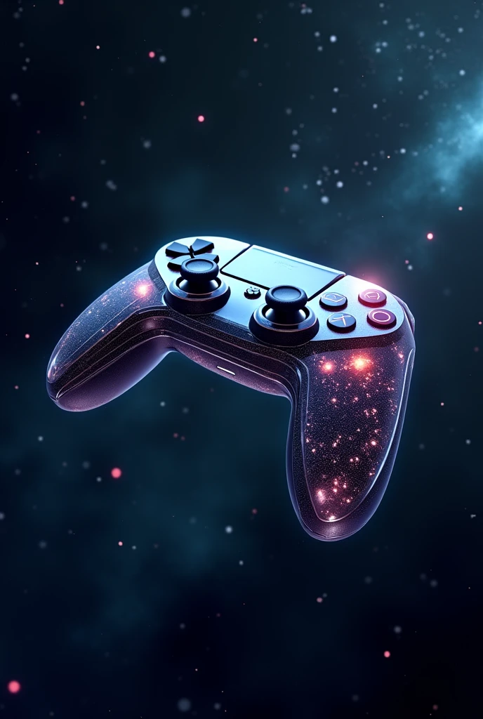 a futuristic video game controller in the middle of space for wallpaper photo
