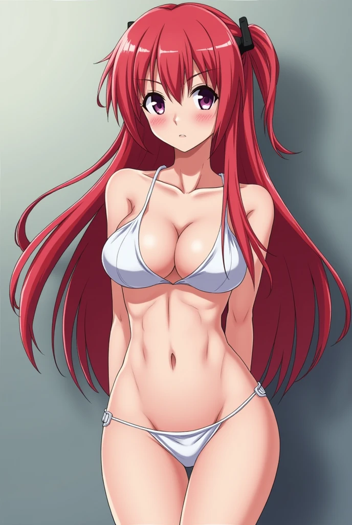 Thirteen character from the anime series Sissor Seven showing her without clothes