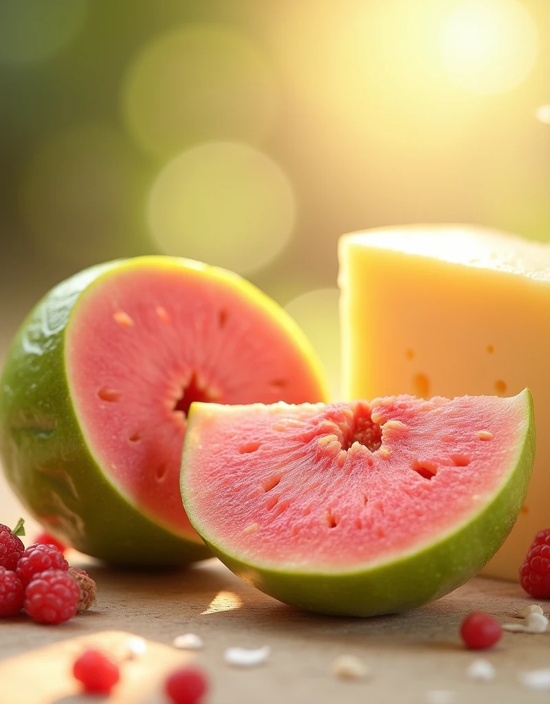 Guava and cheese sweet
