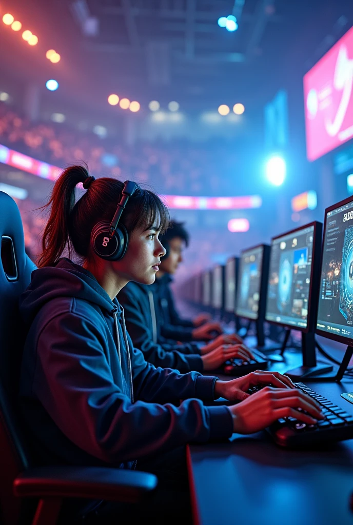 a battle of pro-players