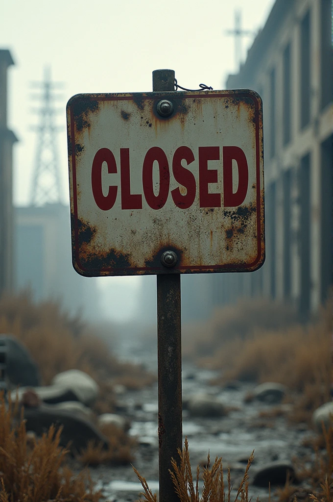 Day Z Closed Sign 
