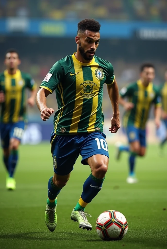 Gabriel Barbosa, number 10 of Palmeiras 