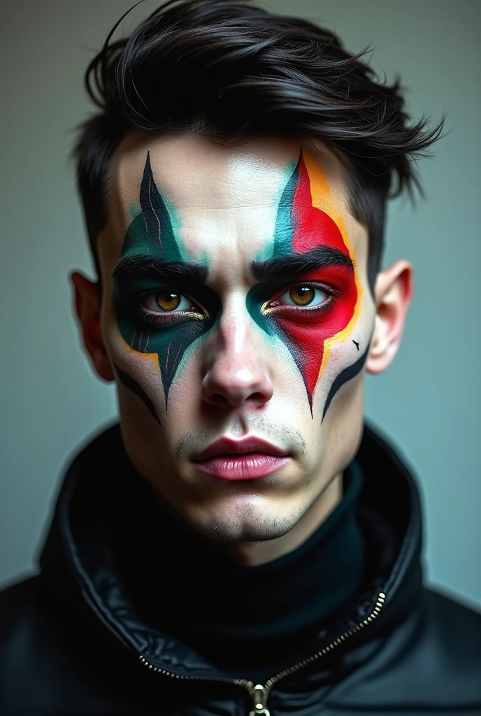 Man with makeup 