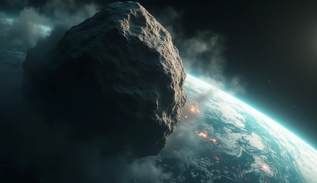 Asteroid destroy the earth