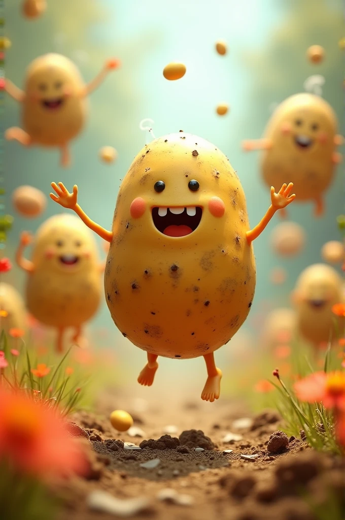 Jumping potatoes