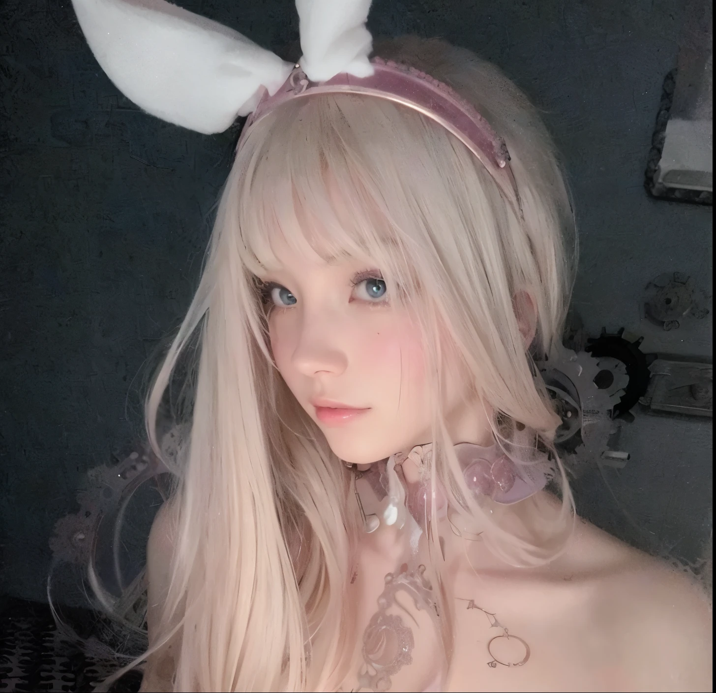 a steampunk anime dream-like surreal role-playing fantasy scene, 1girl, intricate detailed gears, clockwork mechanisms, ornate victorian architecture, floating island, glowing crystals, fantasy creatures, dreamlike atmosphere, warm lighting, vibrant colors, cinematic composition, detailed textures, photorealistic, 8k, masterpiece