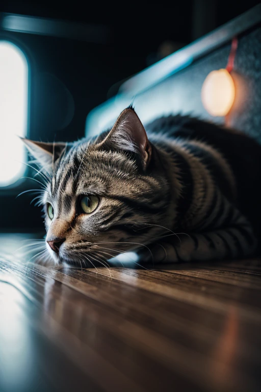 cat playn bool, Futurism, depth of field