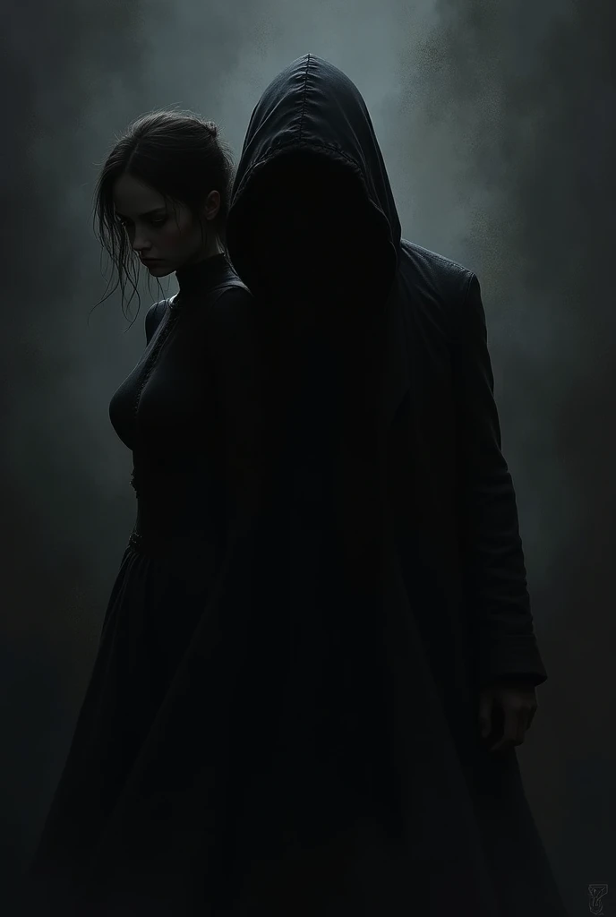 I want you to create a dark template to create the characters with those roles. Type you put on the character sheet template. And you put a shadow of someone, A girl's head and a question mark on it, as a protected identity. And you leave room for me to fill in the gaps.