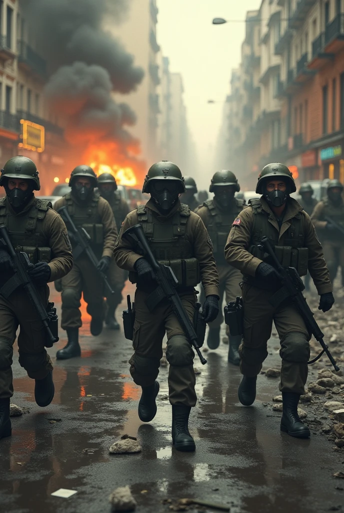 Images of military terror