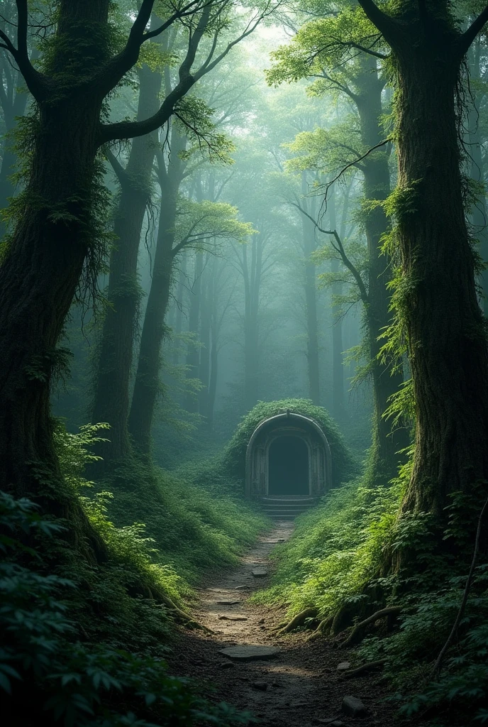 Unclean zone, an area not guarded by anyone in the forest.