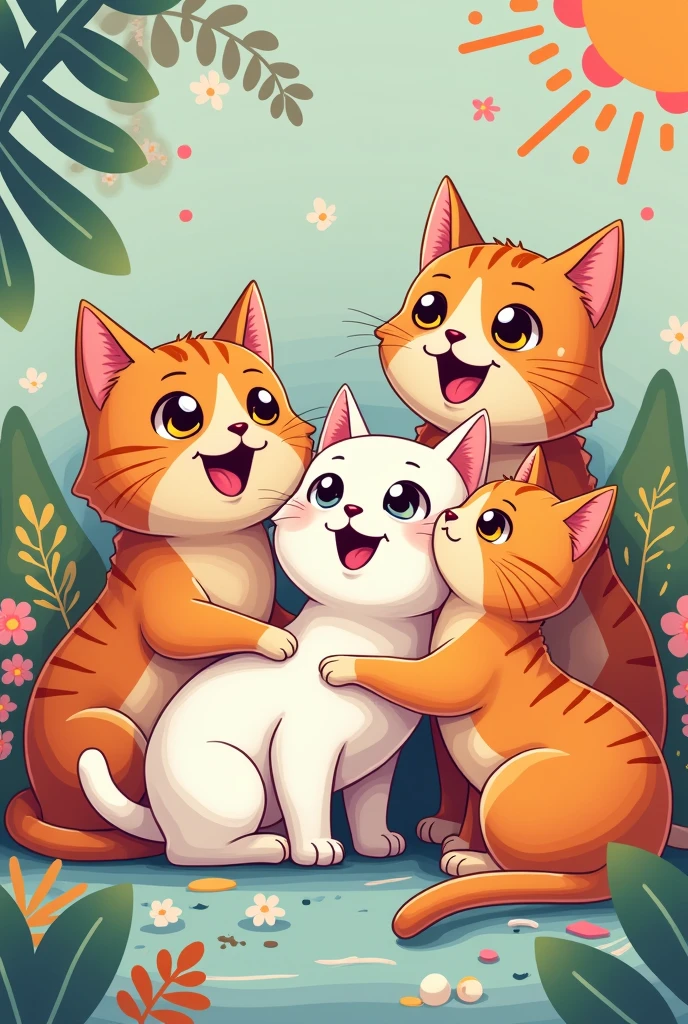 funny cute picture cats animals meme pattern