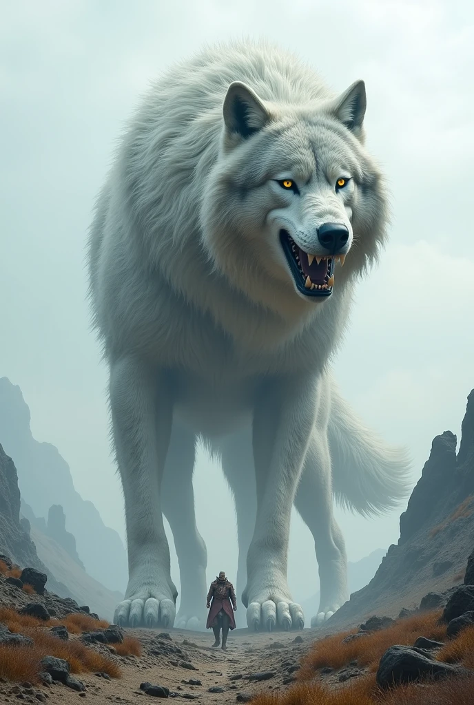 Pic a wolf but his 200 metres