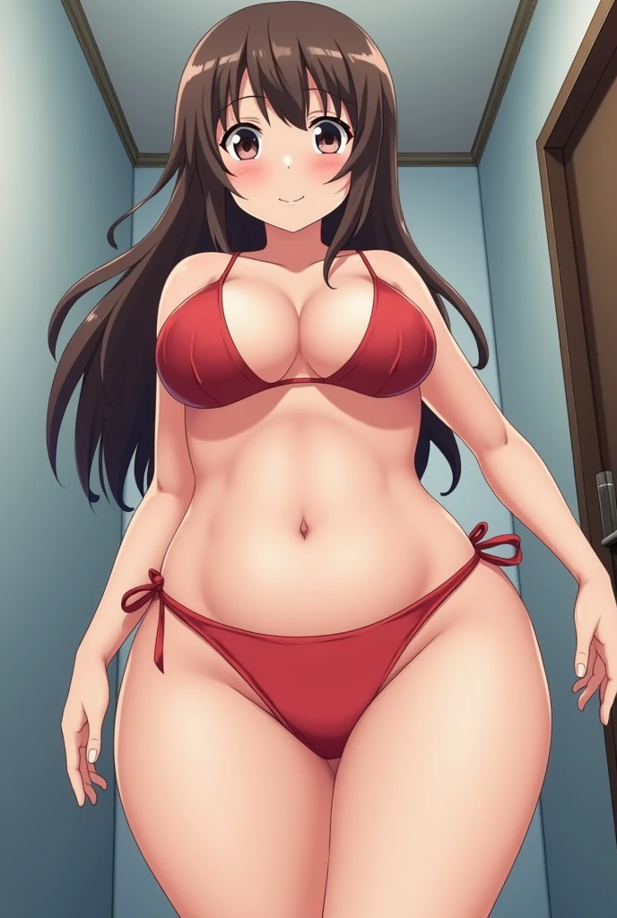 Picture of a big booty naked anime girl