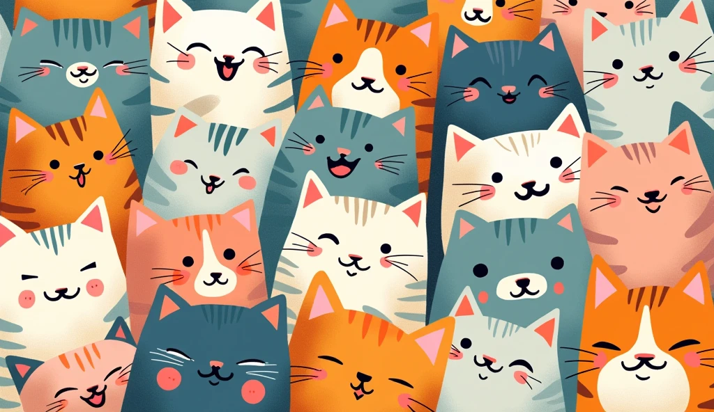 funny cute picture cats animals meme pattern for passport cover