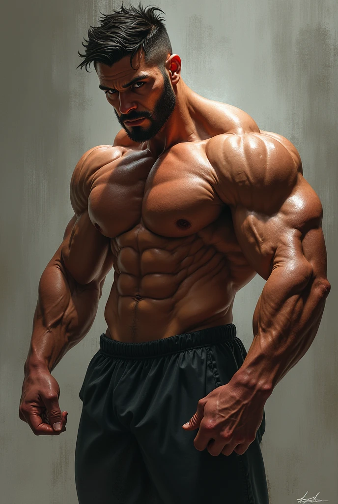 muscular man