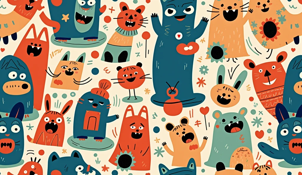 funny cute cartoon picture meme pattern for passport cover adult style