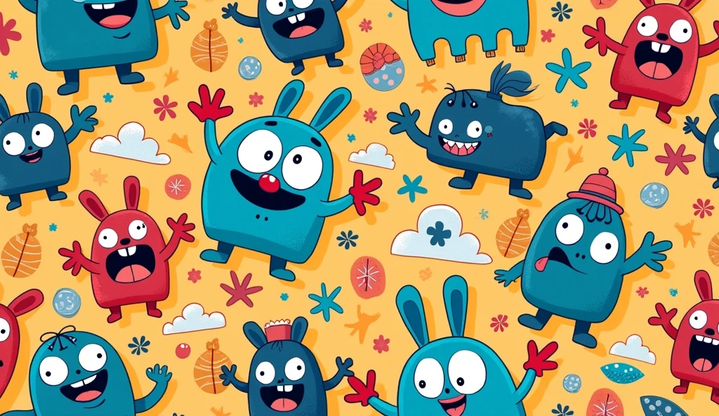 funny cute cartoon picture meme pattern for passport cover adult style
