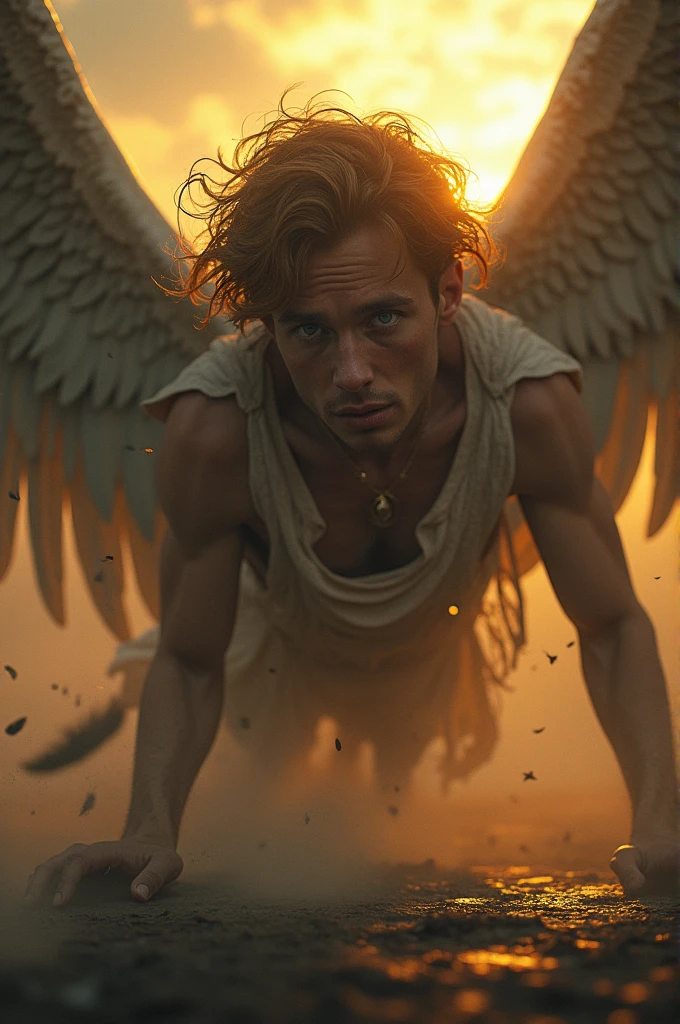 Lucifer Realistic A hyper-realistic, professional photo of Lucifer, the most beautiful of ...