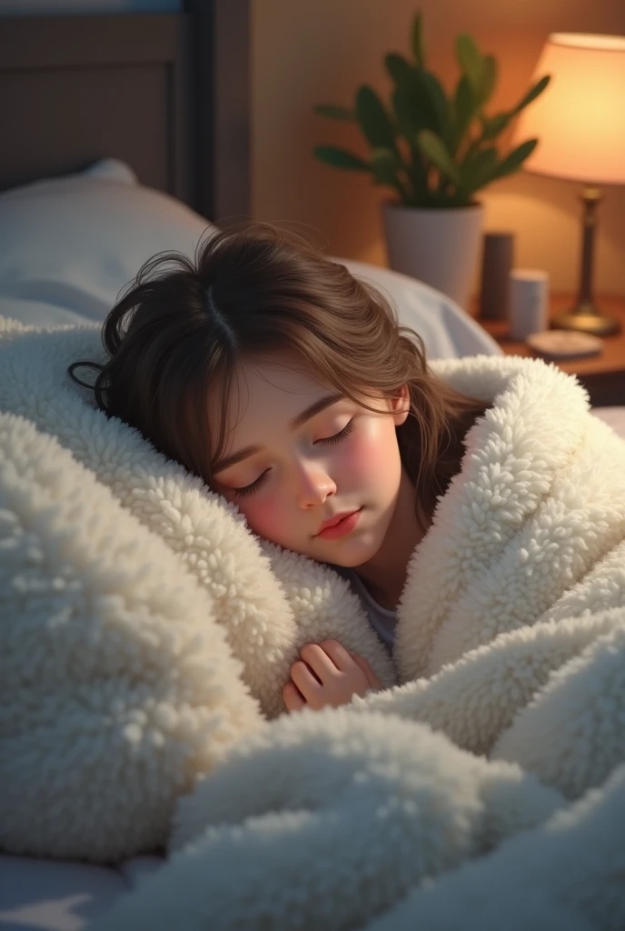 Create a highly detailed and heartwarming image of a baby sleeping peacefully in their crib. The crib should be nestled in a cozy nook by a large, open window. The soft, warm moonlight should stream in, casting a gentle, dreamy glow. The room should be filled with an array of stuffed animals and toys, adding to the comfort and coziness. The background should be adorned with a star-studded night sky, creating a sense of wonder and tranquility