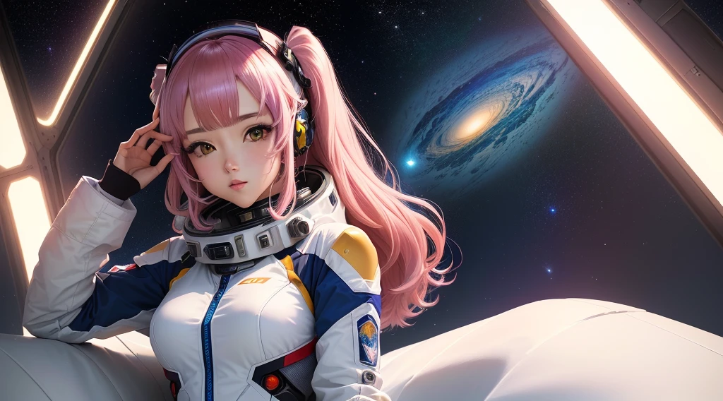 アニメ, a woman in a spacesuit with a helmet and a blue light, retrato アニメ espaço cadete garota, papel de parede de アニメ 4k, papel de parede de アニメ 4K, papel de parede de arte de アニメ 4k, Papel de parede de arte アニメ 4k, papel de parede de arte de アニメ 8k, Papel de parede de アニメ 4K, estilo アニメ 4k, estética de mecha de アニメ, girl in space