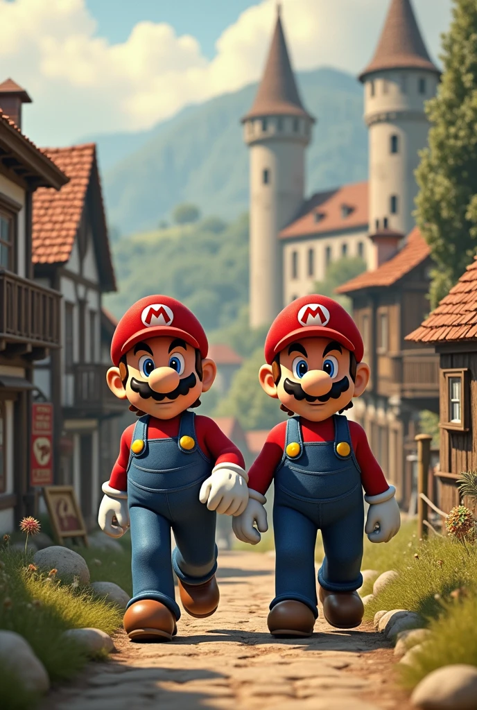 Mario bros 1800s