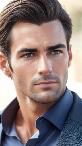  A handsome Adelberg man focus on the face 