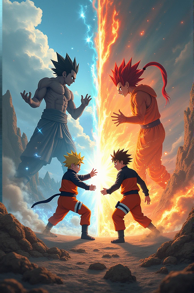 Naruto Vs goku 