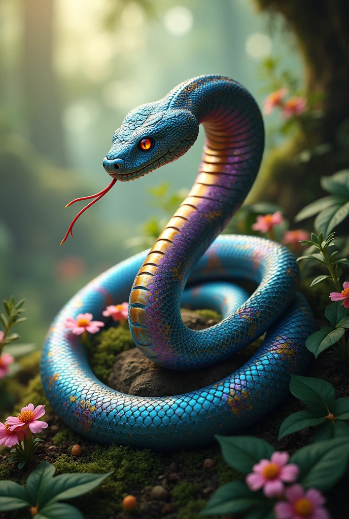 Rainbow viper