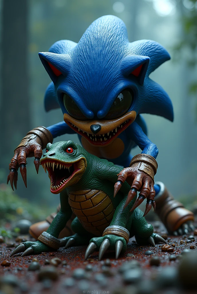 Sonic.exe kill mighty