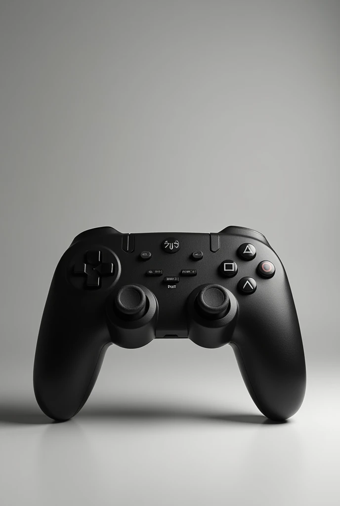 make a black and white video game controller to put as a profile picture