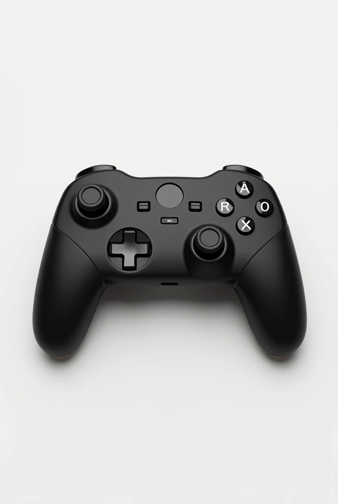 make a black and white video game controller to put as a profile picture
