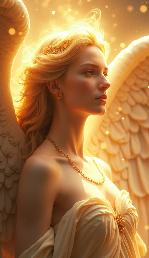 masterpiece, Highest quality, 8k, Real person, Greek Mythology, Angel，Extremely dense CG, Shine肌, Fully focused, heaven, The Glory of God, Shine, bless, happiness,front，temple