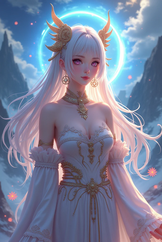 Fantasy style anime character
