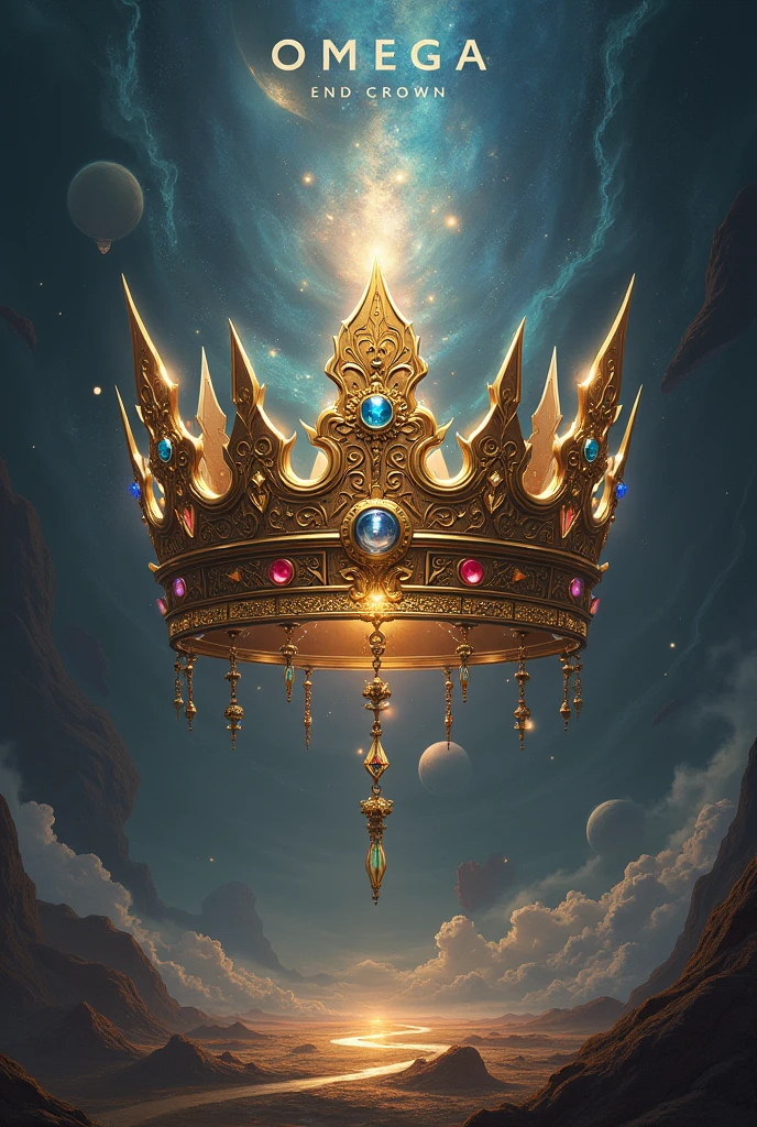 Omega end crown