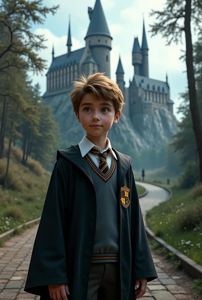 Un adolescent dans harry potter a Poudlard