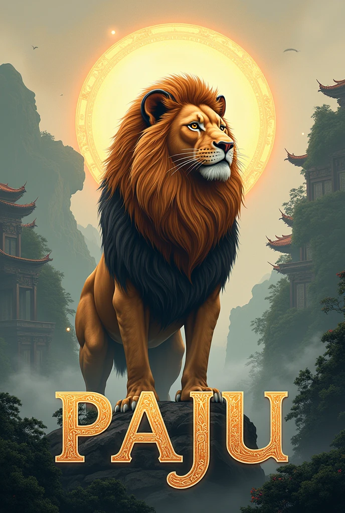 The word Paju with a lion in front